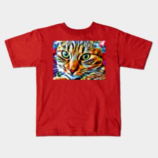 Cat Detail Kids T-Shirt